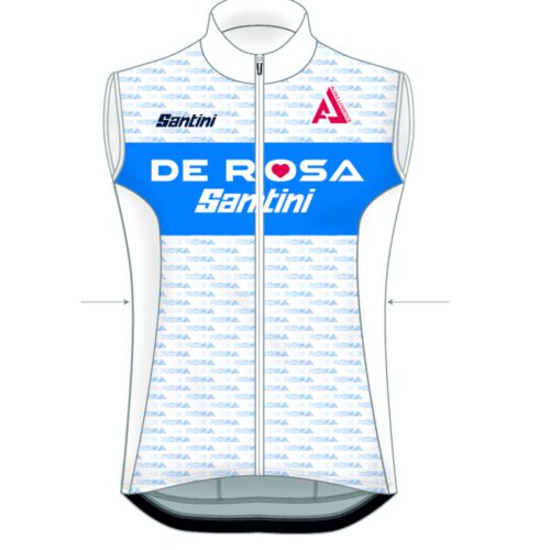 Gilet Team De Rosa 2023 | White